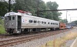 SPAX 610 cab car on the wire train